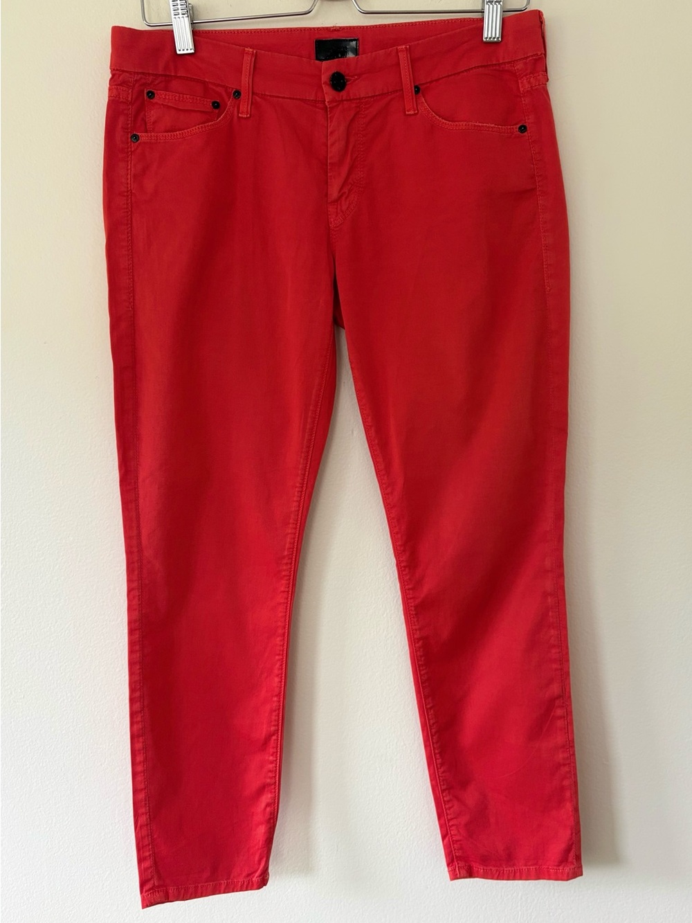 MOTHER The Looker Crop Cruel Summer Twill  Skinny Jeans 27